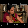 Girls dancing